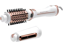 ROWENTA CF9720CH Activ Ultimate - Warmluftbürste (Weiss/Rosa)