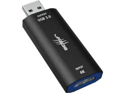 URAGE Stream-Link 4K - Videospiel-Rekorder (Schwarz)