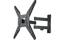 hama 00220824 TV-Wandhalterung, schwenkbar, neigbar, ausziehbar, 165 cm (65) bis 25 kg