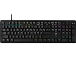 CORSAIR K70 CORE RGB - Gaming-Tastatur, Kabelgebunden, QWERTZ, Full size, Mechanisch, Schwarz