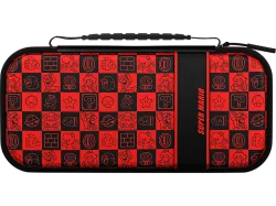 PDP Travel Case Plus Glow - Mario Icon G.i.t.D. Transporttasche (Schwarz/Rot)