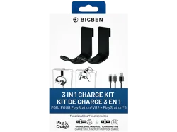 BIG BEN PlayStation VR2 - Ladeset 3 in 1 (Schwarz)