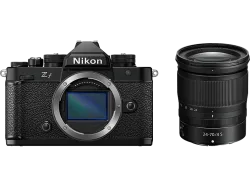 NIKON Z f Body + NIKKOR 24-70mm f/4 S Systemkamera mit Objektiv 24 - 70 mm, 8 cm Display Touchscreen, WLAN