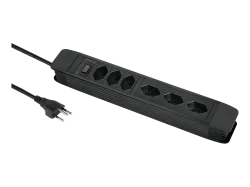 SCHOENENBERGER 810.6.5SZ - Steckdosenleiste (Schwarz)