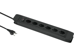 SCHOENENBERGER 805.6.5SZ - Steckdosenleiste (Schwarz)