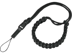 HAMA Braid 20 - Handschlaufe (Schwarz)
