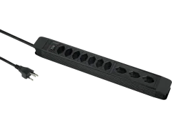 SCHOENENBERGER 810.10.5SZ - Steckdosenleiste (Schwarz)