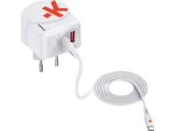 SKROSS Euro Charger 2xUSB A/C 65 PD - Reiseadapter (Weiss)