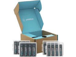 PALE BLUE Sustainability Kit USB-C, AA & AAA - Akku Set (Mehrfarbig)