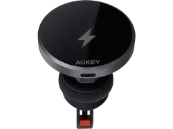 AUKEY MagLink Dash - MagSafe kabellose Ladetelefonhalterung (Schwarz)