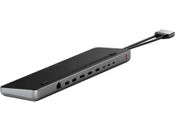 Satechi - Usb-c Hub, USB-C Dual Dock & Stand, Space Grau
