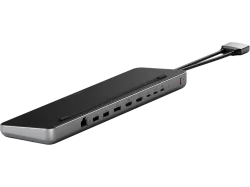 Satechi - Usb-c Hub, USB-C Dual Dock & Stand, Space Grau