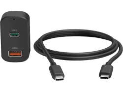 HAMA 00200018 - Universal-USB-C-Kfz-Notebook-Netzteil (Schwarz)