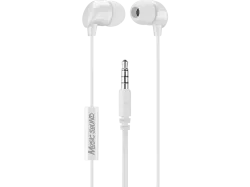 MUSIC SOUND Voice - Kopfhörer (In-ear, Weiss)
