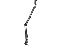 hama 00004660 Flexibler Gelenkarm 700 II, ¼, max. 70cm, Smartphone-Halter, Tischklemme