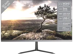 PEAQ PMO S323-IQSC 32 WQHD Monitor (5 ms Reaktionszeit, 60 Hz)