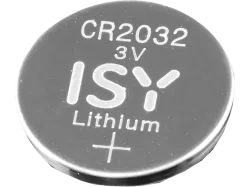 ISY CR2032 3V 10 Stück - Knopfzellen (Silber)