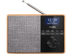 Philips - Tragbares  Radio TAR5505/10 – Kompaktes und kraftvolles Klangerlebnis, Grau