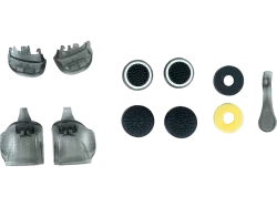 NACON PS5 DualSense Pro Gaming Pack - Zubehör-Set (Schwarz/Transparent/Gelb)