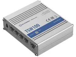 TELTONIKA TSW100 Industrial Switch Unmanaged PoE+ Gigabit