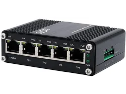 EXSYS EX-62020POE - Heimgebrauch (Schwarz)