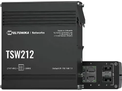 Teltonika TSW212 - Switch - managed - 8 x 10/100/1000 + 2 x SFP
