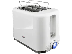 KOENIC KTO 2210 W CH Toaster Weiss (870 W, Schlitze: 2)