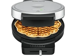 Rommelsbacher WA 850 Waffeleisen – Waffeleisen/Brezeleisen – silber