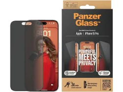 PANZERGLASS IPH15P ULTRA WIDE FIT PRIVACY AB FILM - Displayschutzglas (Passend für Modell: Apple Universal)