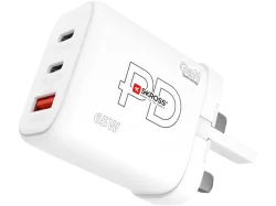 SKROSS Power Charger 65W GaN UK - Reiseadapter (Weiss)