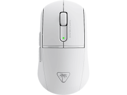 TURTLE BEACH Burst II Air Gaming-Maus, Kabellos / Kabelgebunden, 26000 dpi, Optisch mit Leuchtdioden, Weiss