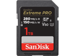 SanDisk -  SDSDXEP-1T00-GN4IN Speicherkarte 1 TB SDXC UHS-II Klasse 10, Schwarz, 1 TB
