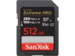 Sandisk, SD Speicherkarten, SanDisk ExtremePro SDXC-II 512GB V60, Produkte & Wohnen