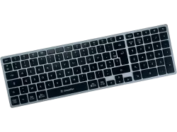 XtremeMac - Wireless Aluminum Multi-connection Keyboard