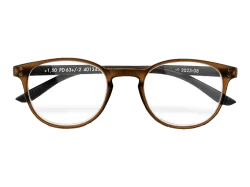 HAMA 96234 +2.0 dpt - Lesebrille (Braun/Schwarz Matt)