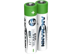 ANSMANN Micro AAA Ni-MH 550 mAh 2 Stück - Solarakku