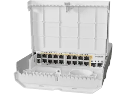 MIKROTIK CRS318-16P-2S+OUT - Switch (Weiss)