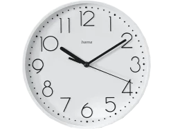 Hama -  Wanduhr Salina Weiß, One Size, Weiss