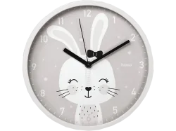 HAMA 185898 Maui Kinder-Wanduhr, Weiss