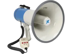 VONYX MEG060 Megaphon 60W, Weiss/Blau