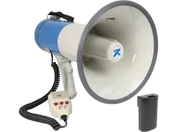 VONYX MEG065 Megaphon, 65W, Weiss/Blau