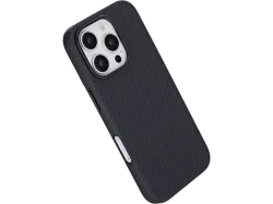 ISY ISC 3744 Carbon Case, Backcover, Apple, iPhone 16 Pro, Black