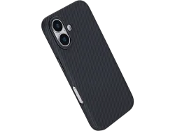 ISY ISC 3743 Carbon Case, Backcover, Apple, iPhone 16, Black