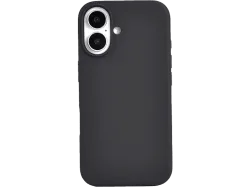 ISY ISC 2347 Silicone Case, Backcover, Apple, iPhone 16, Schwarz