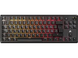 CORSAIR K70 CORE TKL, Gaming Tastatur, Mechanisch, Kabelgebunden, Schwarz