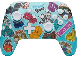 POWER A Enhanced Wireless Ctrl. NSGP0290-01? NSW, Sticker Mania-Fortnite