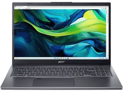 ACER Aspire 15 A15-51M-74W0, Notebook, mit 15.6 Display, Intel® Core? 7 Prozessor 150U (12 MB Cache, bis zu 5.40 GHz), 32 GB RAM, 1 TB SSD, Onboard Graphics, Steel Gray, Windows 11 Home