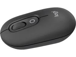 Logitech POP Maus Bluetooth® Optisch Graphit 4 Tasten 4000 dpi Easy Switch 3 Geräte, Integriertes Scrollrad