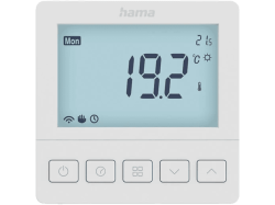 hama 00176629 Smartes Fußbodenheizungs-Thermostat, Unterputz, per App/Sprache steuern