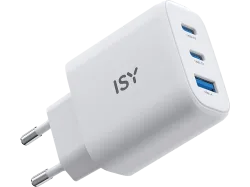 ISY IWC 4145 GaN Ladegerät Universal 45 W, Weiss